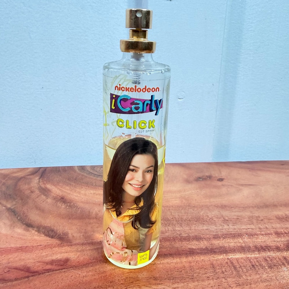 Nickelodeon iCarly Click Eau De Toilette Spray Fragrance VTG 2010s Nostalgia